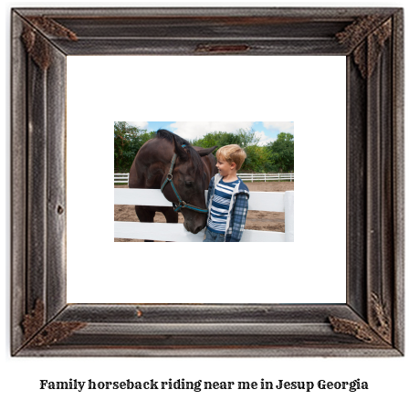 family horseback riding near me in Jesup, Georgia